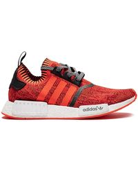 adidas Nmd R1 Slip on Sneakers in Natural Lyst