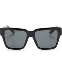 Dolce & Gabbana - Rectangle-Frame Tinted Sunglasses - Lyst