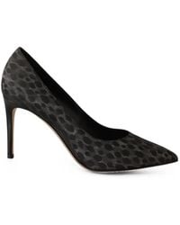 Sofia - Leopard-Print Pointed-Toe Pumps - Lyst