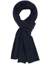 BOGGI - Scarf Ribbed Cashmere - Lyst