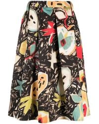 Sofie D'Hoore - Gonna Midi Selena Con Stampa - Lyst