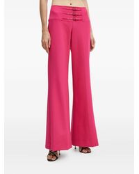 Versace Jeans Couture - Hose Mit Schnallendetail - Lyst