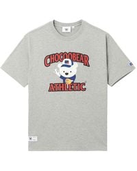 Chocoolate - Bear-Print T-Shirt - Lyst