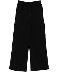 Patrizia Pepe - Cargo Fleece Track Pants - Lyst