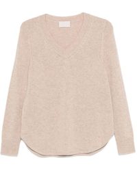 Hemisphere - Pull À Col V - Lyst