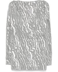 ROTATE BIRGER CHRISTENSEN - Robe Courte À Sequins - Lyst