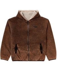 DIESEL - S-Bryan Embroidered-Logo Reversible Jacket - Lyst