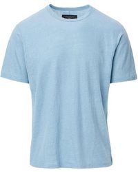 Rag & Bone - Slub-Texture Short-Sleeve T-Shirt - Lyst