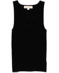 Michael Kors - Canotta A Coste Con Scollo Ampio - Lyst