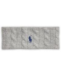 Polo Ralph Lauren - Cable-Knit Head Band - Lyst