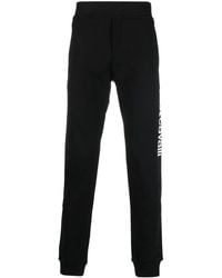 Just Cavalli - Logo-Print Cotton Track Pants - Lyst
