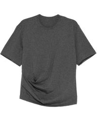 JNBY - Draped T-Shirt - Lyst