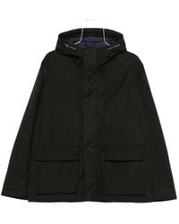 Herno - Hooded Flap-Pocket Hooded Jacket - Lyst