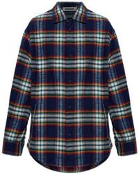 DARKPARK - Check-Pattern Cotton Shirt - Lyst