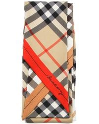 Burberry - Sciarpa A Quadri - Lyst