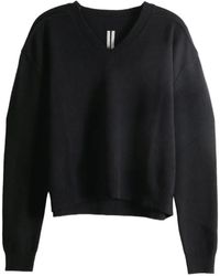 Rick Owens - Pull À Col V - Lyst