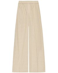 KENZO - Pantalones Con Motivo En Jacquard - Lyst