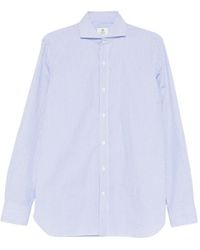 Luigi Borrelli Napoli - Striped Buttoned Shirt - Lyst