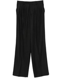 Manuel Ritz - Double-Pleated Twill Trousers - Lyst