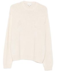 A.P.C. - Logo-Intarsia Ribbed-Knit Sweater - Lyst