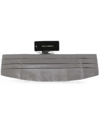 Dolce & Gabbana - Pleated Silk Cummerbund - Lyst