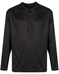 Tom Ford - Half-button Silk-blend Shirt - Lyst