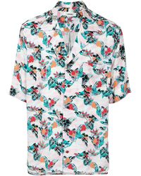 Sulvam - Floral-print Shirt - Lyst