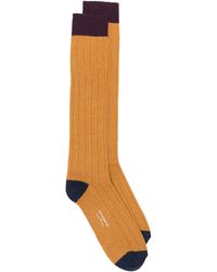 In The Box - Ribbed Colour-Block Socks - Lyst