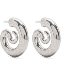 Panconesi - Pendientes Serpent Pequeños - Lyst