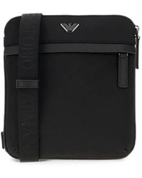 Emporio Armani - Logo Crossbody Bag - Lyst