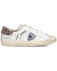 Philippe Model - Baskets À Imprimé Animalier - Lyst