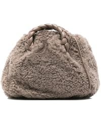 Hereu - Braided-Handle Tote Bag - Lyst