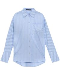 KARL LAGERFELD - Autograph Gestreepte Blouse - Lyst