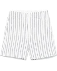 Sandro - Gestreepte Shorts - Lyst