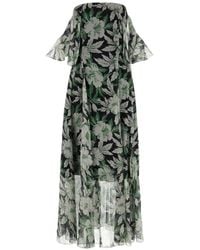 Loewe - Jurk Met Print - Lyst