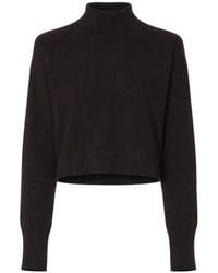 SABLYN - Turtleneck Cropped Sweater - Lyst