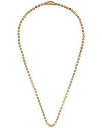 TAKAHIROMIYASHITA TheSoloist. - Ball-Chain Clasp-Fastening Necklace - Lyst