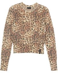 Marc Jacobs - Leopard-Print Sweater - Lyst