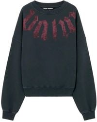 Palm Angels - Neck-Logo Sweatshirt - Lyst