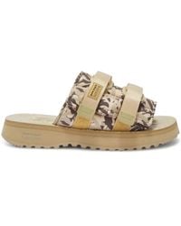 Palm Angels - Sandali Slides Moto-P Con Chiusura A Strappo X Suicoke - Lyst