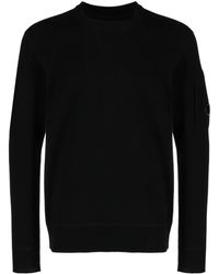 C.P. Company - Maglione Girocollo Con Applicazione - Lyst