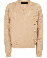 DSquared² - V-Neck Pullover - Lyst