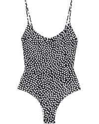Fisico - Polka-Dot Swimsuit - Lyst