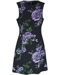 Carolina Herrera - Floral-print Sleeveless Dress - Lyst