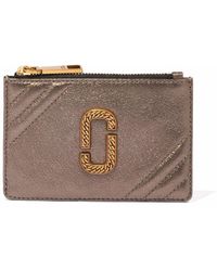 Marc Jacobs Leather The Glam Shot Top Zip Multi Wallet - Save 29 