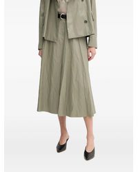 Sandro Ferrone - Gonna Midi Con Applicazione - Lyst