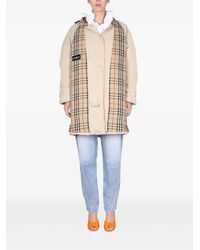 1/OFF - Check Pattern Coat - Lyst