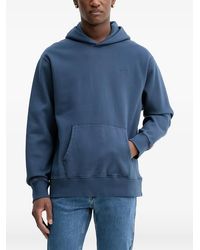 Levi's - Felpa Authentic Con Logo E Cappuccio - Lyst