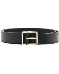 Paul Smith - Stripe-detail Leather Belt - Lyst