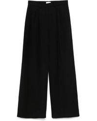 Magda Butrym - Broek Met Geplooid Detail - Lyst